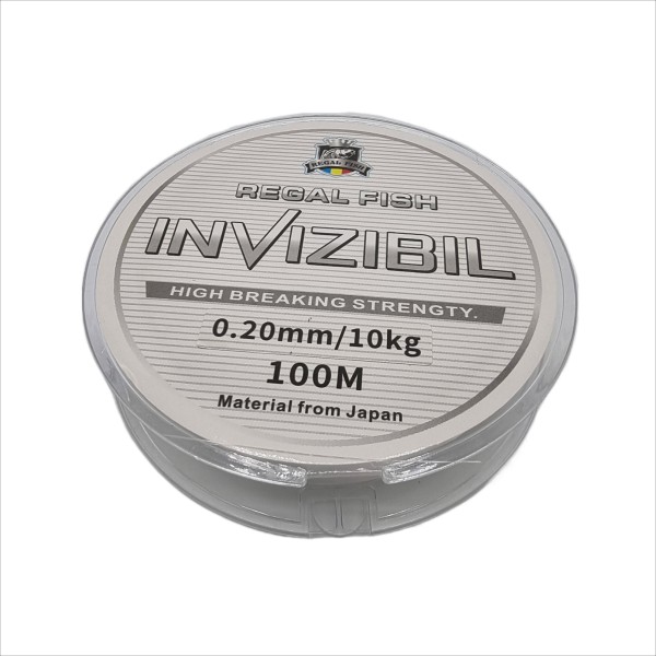 Monofilament fishing line, Regal Fish, 100 m, diameter 0.20 mm, 10.00 kg, transparent color